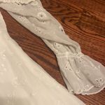 Urban Outfitters UO Prarie Mock Neck White Lace Ruffle Dress Photo 1