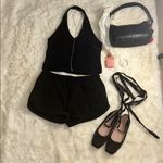 Y2K Ambiance Black Micro Shorts Size L Photo 5