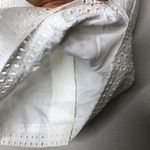 Ann Taylor White Eyelet Pencil Skirt Photo 5