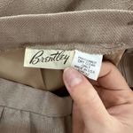 Vintage Brentley Elegant Beige Women's Skirt Tan Size 12 Photo 3