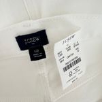 J.Crew White Denim Midi Skirt Stretch High Waisted Pockets Classic US 12 NWT Photo 6