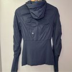 Lululemon Athletica Dance Studio Reversible Jacket Dark Gray Coal Hoodie Photo 6