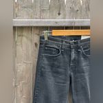 Rag and Bone 10 Inch Crop Flare Raw Hemp Jeans In Blackthorne Photo 4