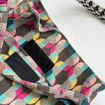 KAVU Pure Cotton Canvas Geometric Crossbody Bag Buckle Straps Hippie Casual Photo 6