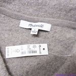 Madewell NEW Boiled Wool Bridgman Sweater-Jacket, L Photo 16