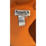 Joseph A  Knit Top Tank Orange Tight Women Y2K SZ LG Office Wear Preppy Casual Photo 4