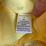 Urban Outfitters  Lumiere Yellow Cropped Bell Sleeve Wrap Front Top Size S Photo 5