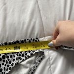 Michael Kors  Womens Size Large White Black Polka Dot Swimsuit Bikini Bottom Photo 1