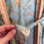 Spell & the Gypsy Collective Maisie Maxi Kimono Robe Vintage Turquoise Size S/M Green Photo 3