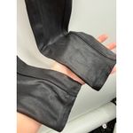 Spanx Faux Leather Leggings Women's Medium Black High Rise Slimming Pants Photo 5