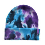 Psycho Tuna Tie Dye Beanie Blue Purple Blue Orchid EUC Photo 0