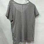 Lululemon  size 6 Gray V-Neck Women's Top FLAWED Photo 1