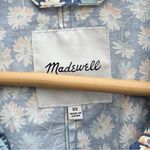 Madewell Ruffle-Neck Anorak Raincoat in French Floral Photo 6