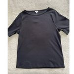 J. Crew Essential Boat Neck Elbow Sleeve T Photo 4