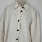 Madewell  Womens White Button-Down Denim Shirt Dress Size M Photo 6