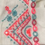 Z&L Europe Ivory Boho Duster Beach Coverup M Photo 9