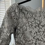 Calvin Klein VTG x Bergdorf Goodman FW 1991 Iconic Silver Metallic Mini Dress 4 Photo 8