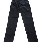 Adam Lippes  Pants‎ Womens 6 Black Slim Fit Dress Trouser Stretch Ankle Cotton Photo 0