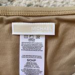 Michael Kors NWT tan zebra print 2pc bikini swimsuit size small Photo 4