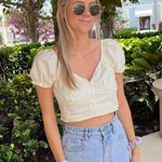 Princess Polly  soft yellow Top Photo 0