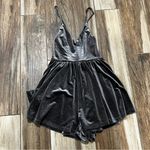 SEEK the Label  gray soft spaghetti strap romper Photo 0