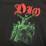 Dio heavy metal band T-shirt, size large Photo 3