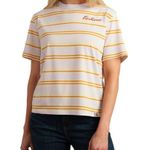 Carhartt  Women's TENCEL™ Fiber Striped Tee - Size Medium Photo 0