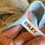 Esley  Light Gray Lightweight Long Sleeve Top Cropped Photo 4