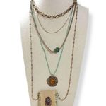 Free People  Bohemian Renaissance Sightseer Pocket Layered Necklace NWT 70s Photo 6