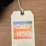 Cali 1850 Black White Smocked Summer Spring Linen Shorts Casual Photo 2