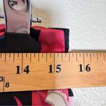 Elie Tahari  Black Pink Floral Silk Mini Skirt Womens 6 Classic Preppy Luxury Photo 4