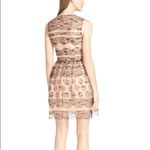 Red Valentino Sleeveless Lace Embroidered Dress Photo 2
