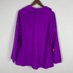 Columbia 1/4 Zip Fleece Pullover Womens 2X Purple -Pink Long Sleeve Lightweight Photo 8