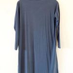 Eileen Fisher Dark Teal Tunic Dress Lagenlook Long Sleeve Women’s Petite Small Photo 1