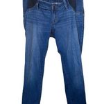 Isabel Maternity  L medium wash skinny jeans. 25 inch inseam. Photo 0