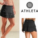  Swagger Tiered Ruffle Workout Skort / Athleta Skirt with Shorts Photo 1