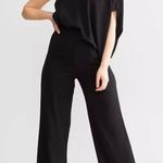 VICI  Jumpsuit: black, one shoulder, wide leg, size small  Photo 0