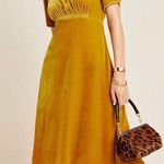 Anthropologie Kachel x  Golden Velvet silk blend Midi Dress size 2 Photo 0