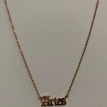 Aries Necklace... Gold Photo 0