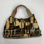Orla Kiely Classic Zip Shoulder Bag Multi Stem Print Coated Canvas Browns/Tan Brown Photo 2