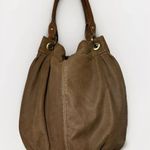Coldwater Creek Brown Leather Hobo Shoulder Bag Satchel Purse Suede Y2K Boho Photo 0
