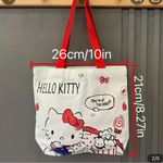 Hello Kitty  Mini Canvas Tote NIB Photo 2