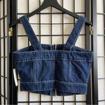 Harper Heritage  Women’s Denim Front Zipper Top Size Medium Photo 1