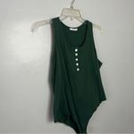 ReoRia Forest Green Women's One Piece bodysuit Size 2X Photo 2