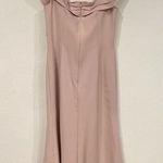 Theia Off the Shoulder Midi Dress Size 12 EUC Pink Photo 3