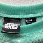 Star Wars Disney  Size S Green X-MAS GROGU Holiday Juniors Sweatsuit. Preloved Photo 5