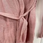 Ellos Pink Long Sleeve Belted Cardigan Sweater Womens 1X Barbie Core Ballerina Photo 2