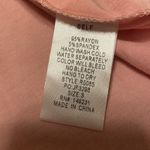 Kori America Light Pink Floral Hem Long Sleeve Tunic Top Size S Photo 5