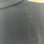 Vintage Lord and Taylor Navy and Black Striped Cropped Jacket Size Small Blue Photo 4