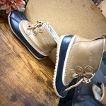 Jbu  By Jambu Nala Waterproof Duck Boots Navy&Tan, Size US 9 M Photo 4